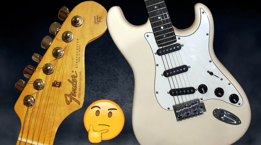 Fake Stratocaster aka Scamcaster