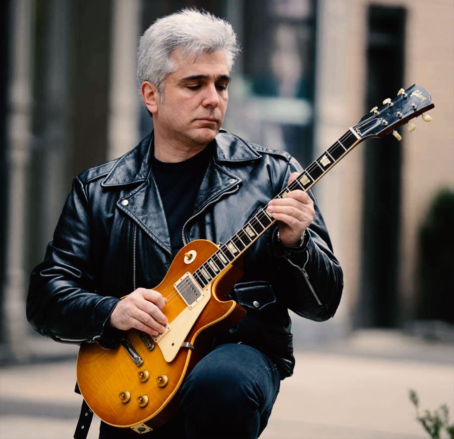 Uncle Lou Gatanas with a 1960 Burst.