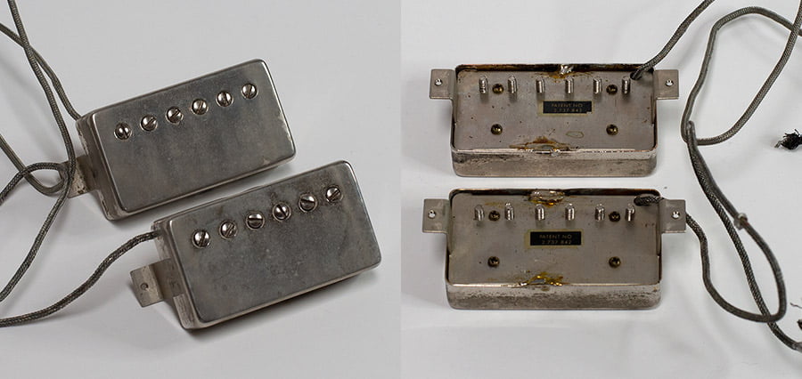 1961 Gibson Patent Number pickups