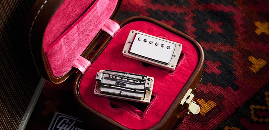 GIbson 1959 PAF humbucking pickup reissues.