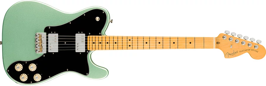 Fender Telecaster Deluxe in mystic surf green