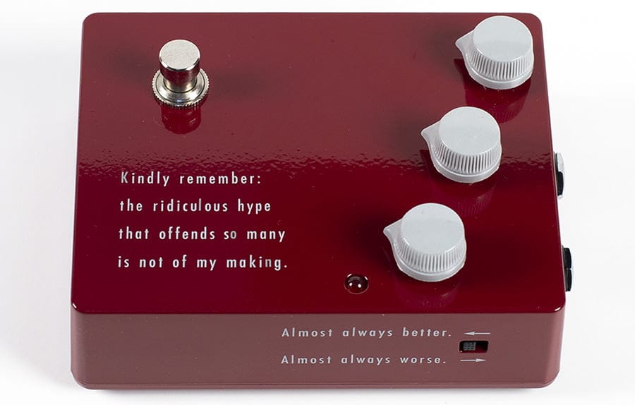 Klon KTR in color red, smaller, and built in 2010